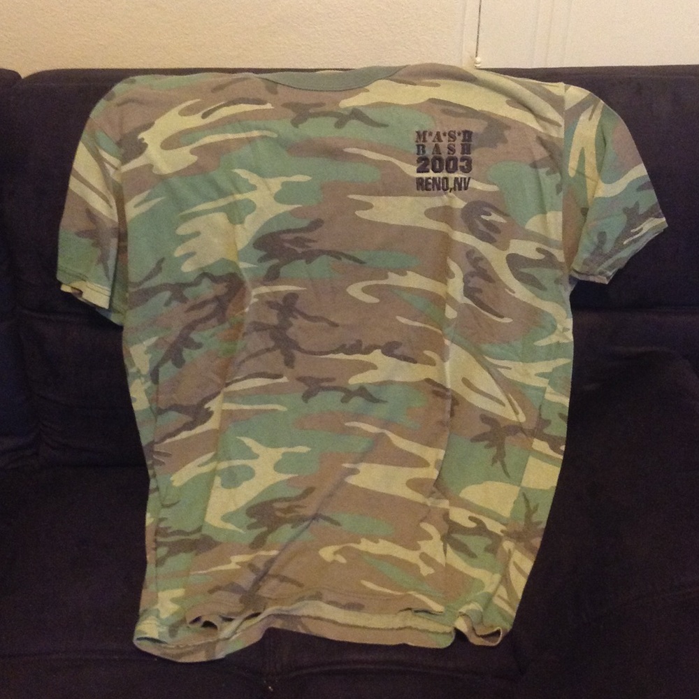 Camouflage short sleeve